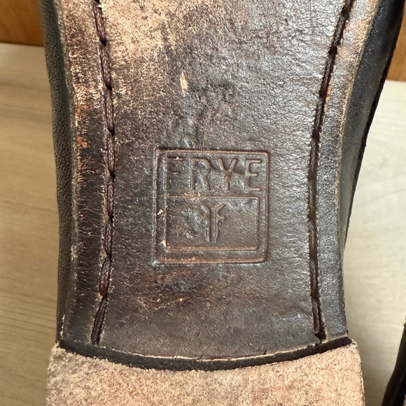 FRYE • Carson Ballet Flats - Black Leather Size 7.5 - Picture 13 of 16